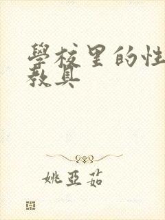 学校里的性教学教具