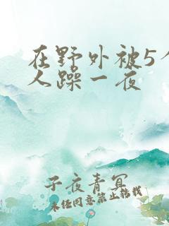 在野外被5个男人躁一夜