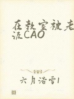在教室被老师伦流CAO