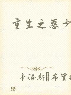 重生之恶少