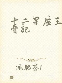 十二星座王子寻爱记