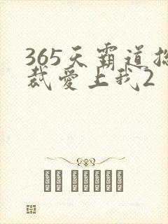 365天霸道总裁爱上我2