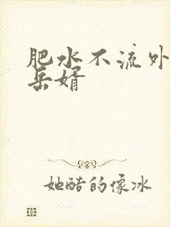 肥水不流外人田岳婿