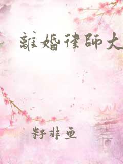 离婚律师大结局