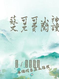 苏可可小神棍全文免费阅读