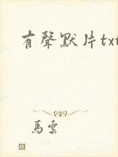 有声默片txt