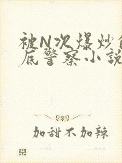 被N次爆炒的卧底警察小说