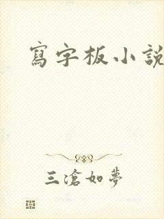 写字板小说