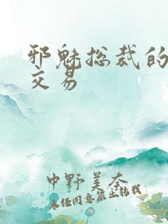 邪魅总裁的冷酷交易