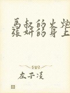 马叔的火炮顶在张妍的身上