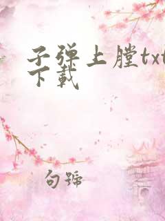 子弹上膛txt下载