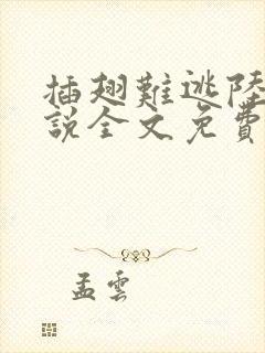 插翅难逃陆进小说全文免费阅读