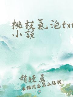 桃枝气泡txt小说