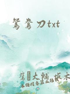 鸳鸯刀txt