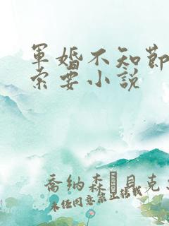 军婚不知节制地索要小说