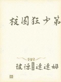 校园狂少第二部