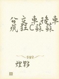 公交车后车座的疯狂C苏苏