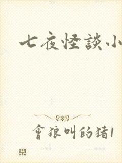 七夜怪谈小说