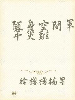 随身空间军婚三年灾难