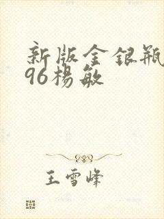 新版金银瓶1996杨敏