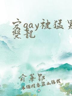 宏gay被猛男双龙