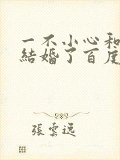 一不小心和醋精结婚了百度云