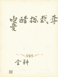 吃醋总裁夺情霸爱