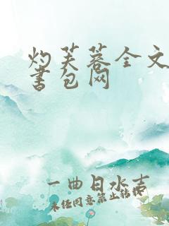 灼芙蓉全文阅读书包网