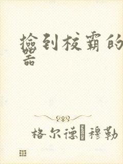 捡到校霸的遥控器