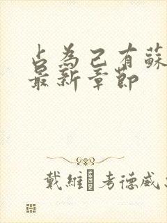 占为己有苏静初最新章节