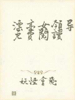 漂亮女领导全文免费阅读