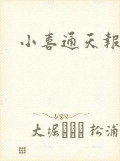 小喜通天报