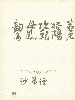 韵母攻略第二部鸾凤朝阳免费阅读