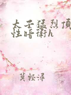 太子猛烈顶弄双性暗卫h