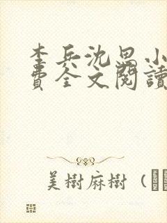 李兵沈思小说免费全文阅读