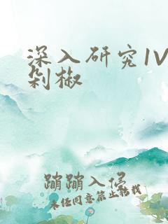 深入研究1V2剁椒