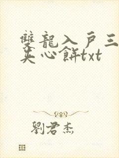 双龙入户三人行夹心饼txt