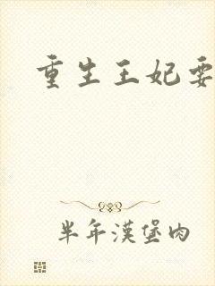 重生王妃要和离