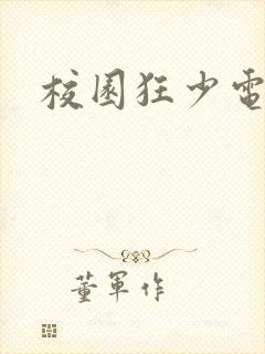 校园狂少电子书