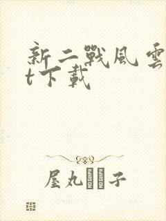 新二战风云txt下载