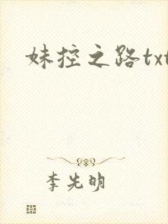 妹控之路txt