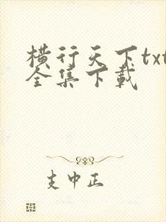 横行天下txt全集下载