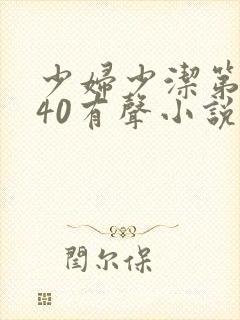 少妇少洁第1一40有声小说