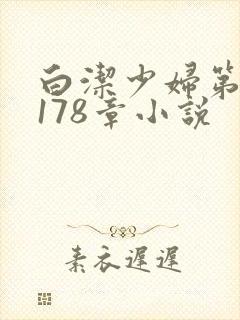 白洁少妇第1一178章小说