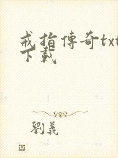 戒指传奇txt下载