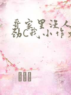 哥家里没人使点劲C我小作文小说