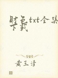 财色txt全集下载
