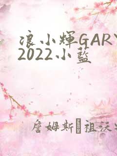 浪小辉GARY2022小蓝