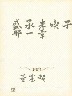 盛承光吃子时奶哪一章