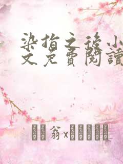 染指之后小说全文免费阅读